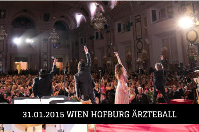 31.01.2015 WIEN HOFBURG ÄRZTEBALL
