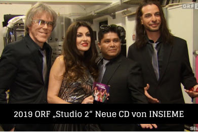 2019 ORF „Studio 2“ Neue CD von INSIEME