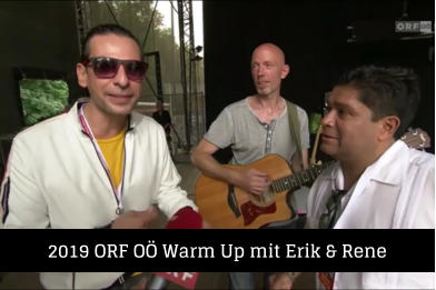 2019 ORF OÖ Warm Up mit Erik & Rene